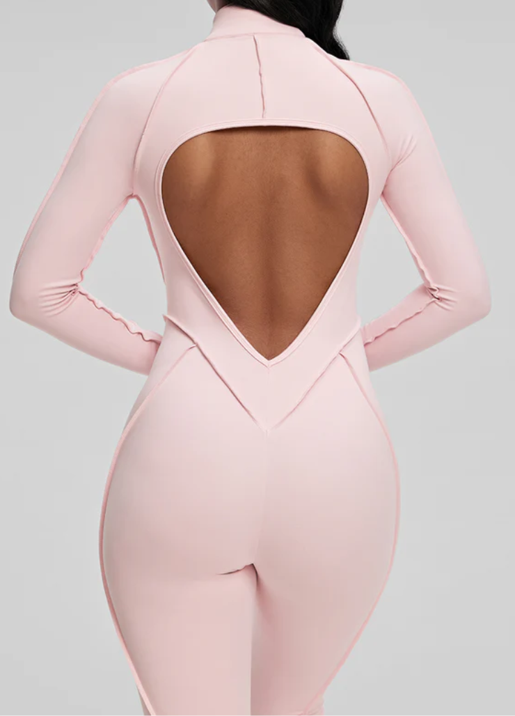 ANARA CATSUIT- PINK