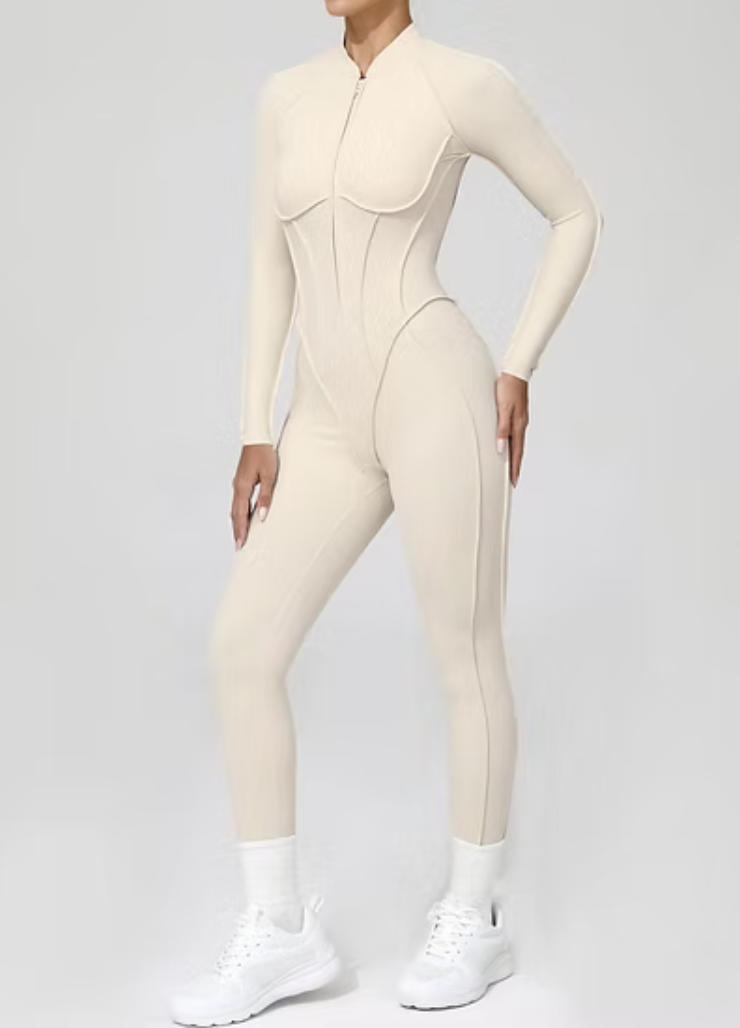 ANARA CATSUIT- IVORY