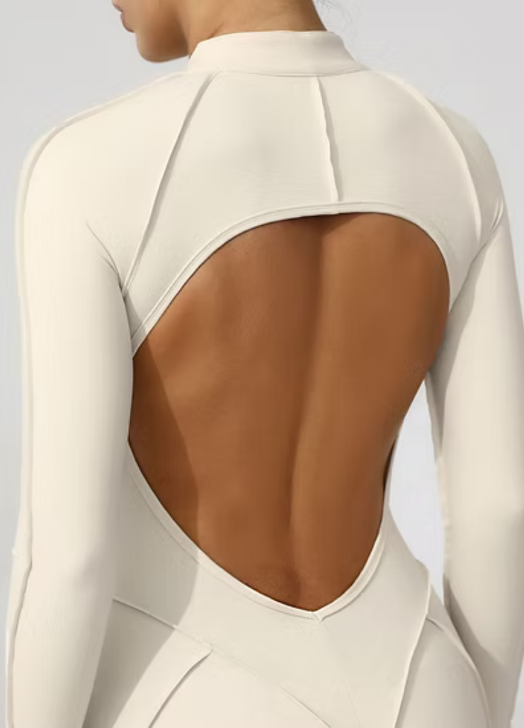ANARA CATSUIT- IVORY