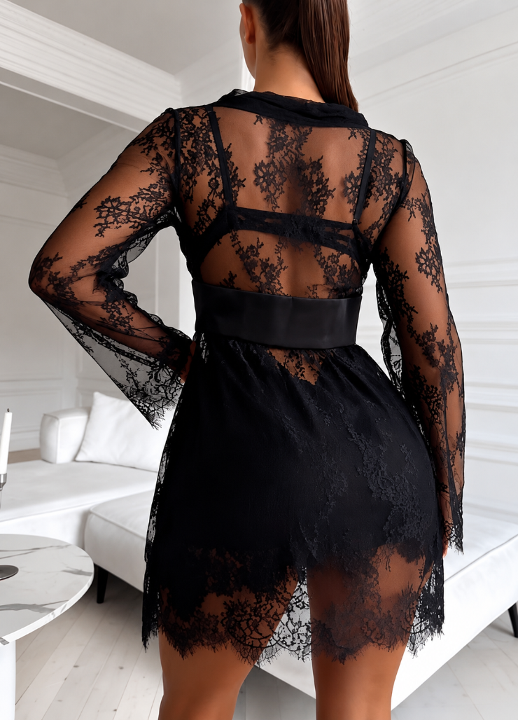 SELENE BABYDOLL- BLACK