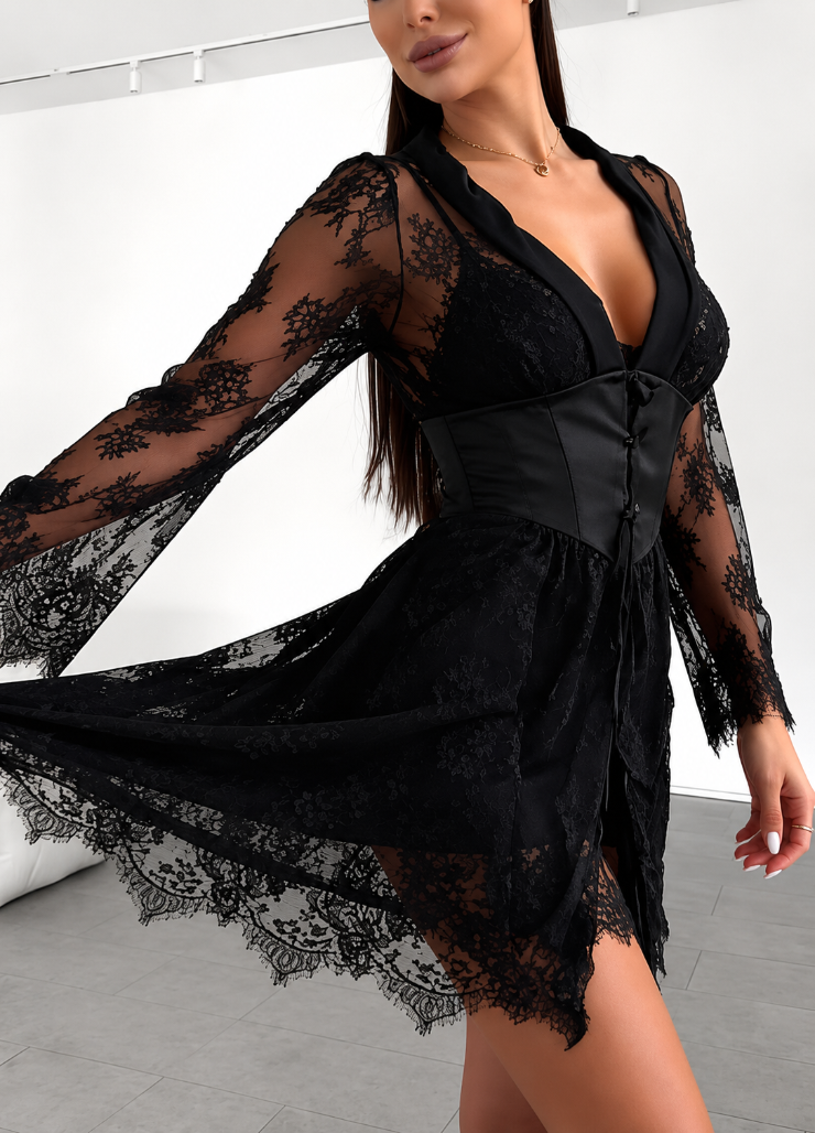 SELENE BABYDOLL- BLACK