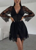 SELENE BABYDOLL- BLACK