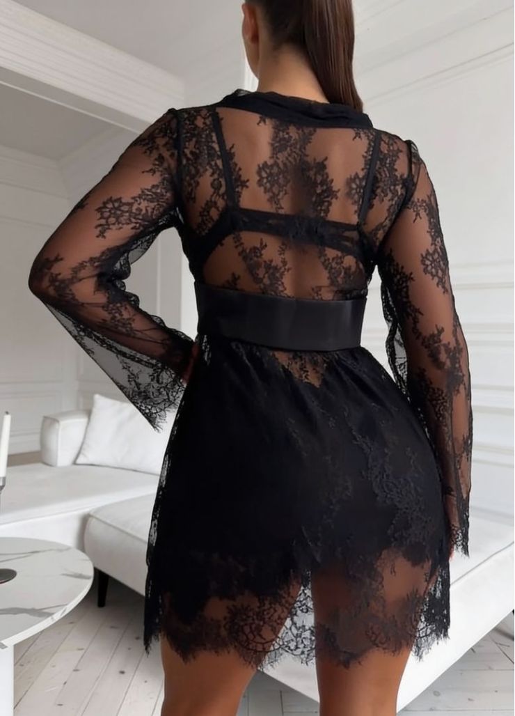 SELENE BABYDOLL- BLACK