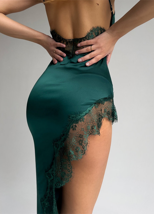 ALICE DRESS- EMERALD