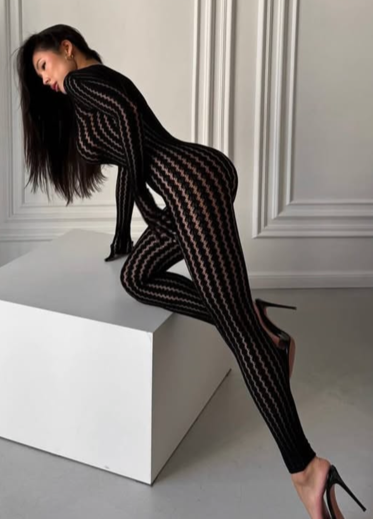 LEILANI CATSUIT- BLACK