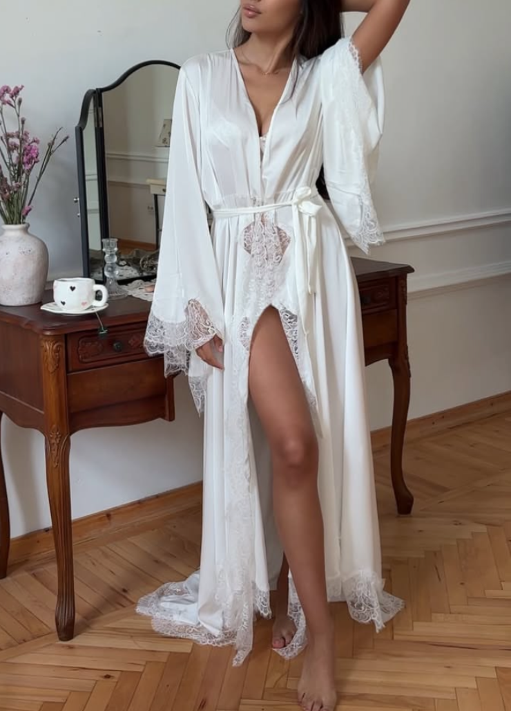 ATHENA ROBE- WHITE