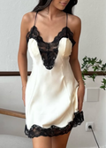 ELODIE BABYDOLL- IVORY BLACK