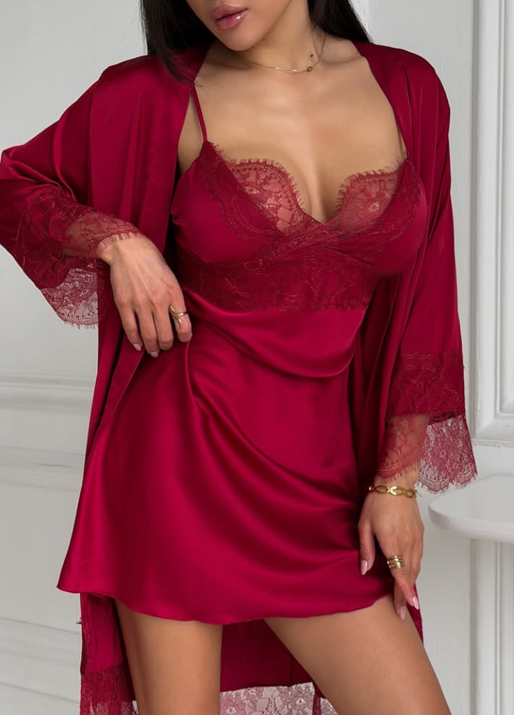 BLAIR SET- BURGUNDY