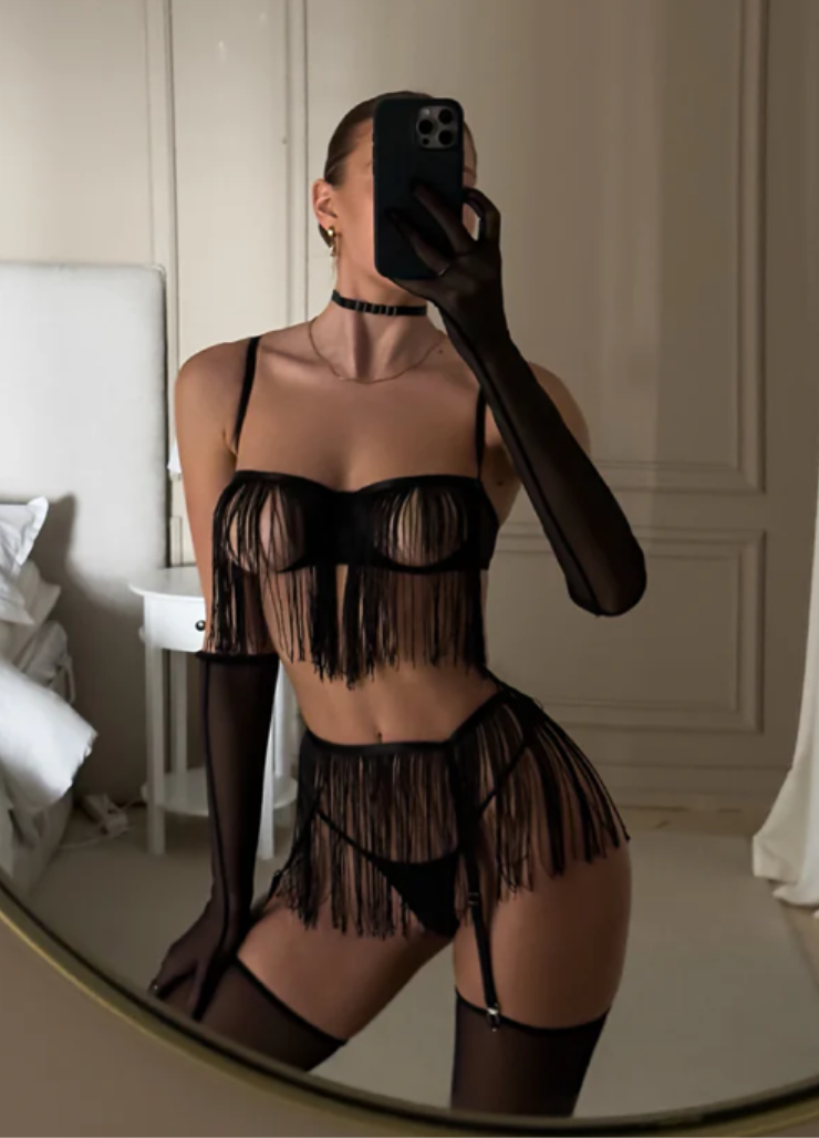 MONICA SET- BLACK