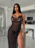 YASMINA DRESS- BLACK